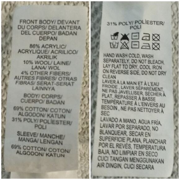 Lucky Brand Waterfall Open Front Textured Cardigan - Picture 7 of 8